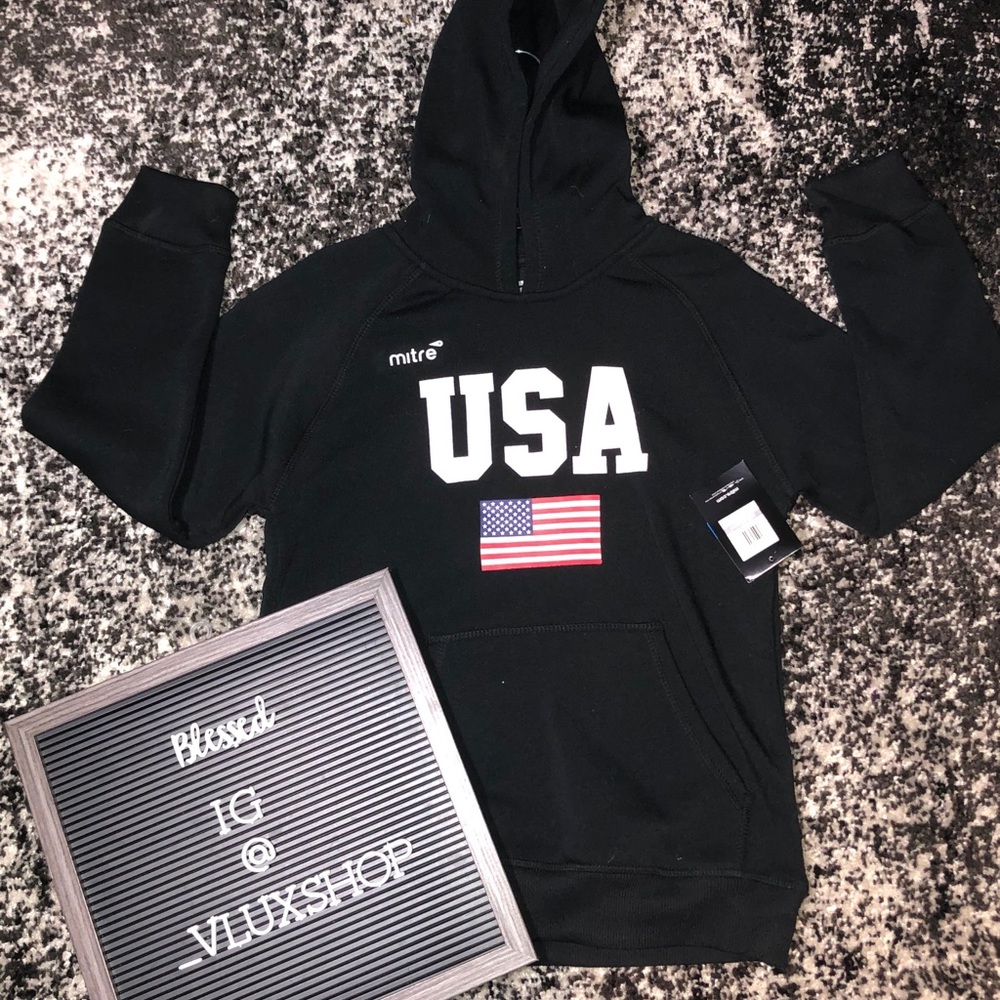 Boys Mitre USA Hoodie Size Medium